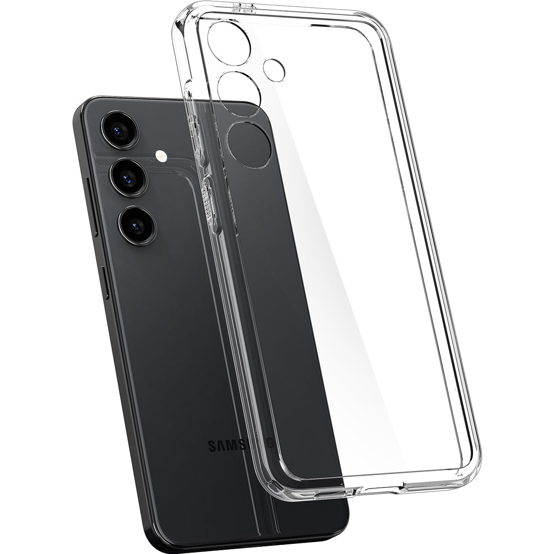 Schutzhülle für Galaxy S24 Plus, Spigen Ultra Hybrid, Transparent