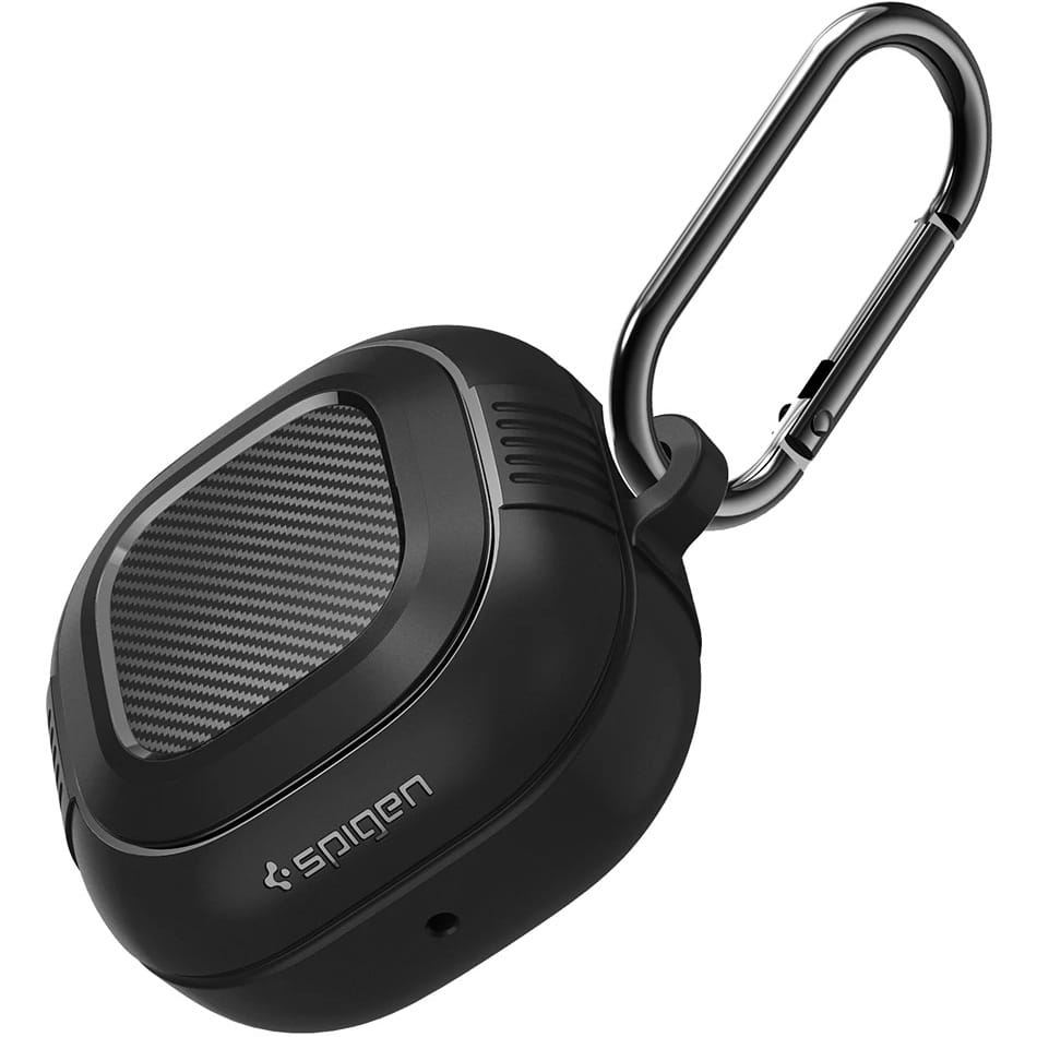 Schutzhülle Spigen Rugged Armor für Galaxy Buds FE / Buds 2 Pro / Buds 2 / Pro / Live, Schwarz