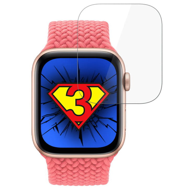 Schutzfolie 3mk Watch Protection für Apple Watch SE / SE 2022 40mm, 3 Stück