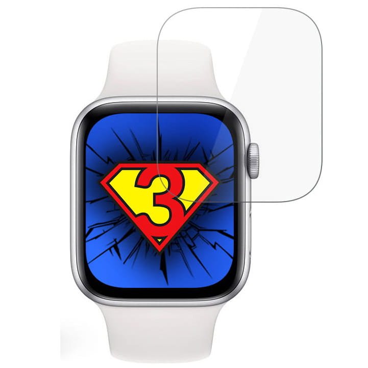 Schutzfolie 3mk Watch Protection für Apple Watch 6 40mm, 3 Stück