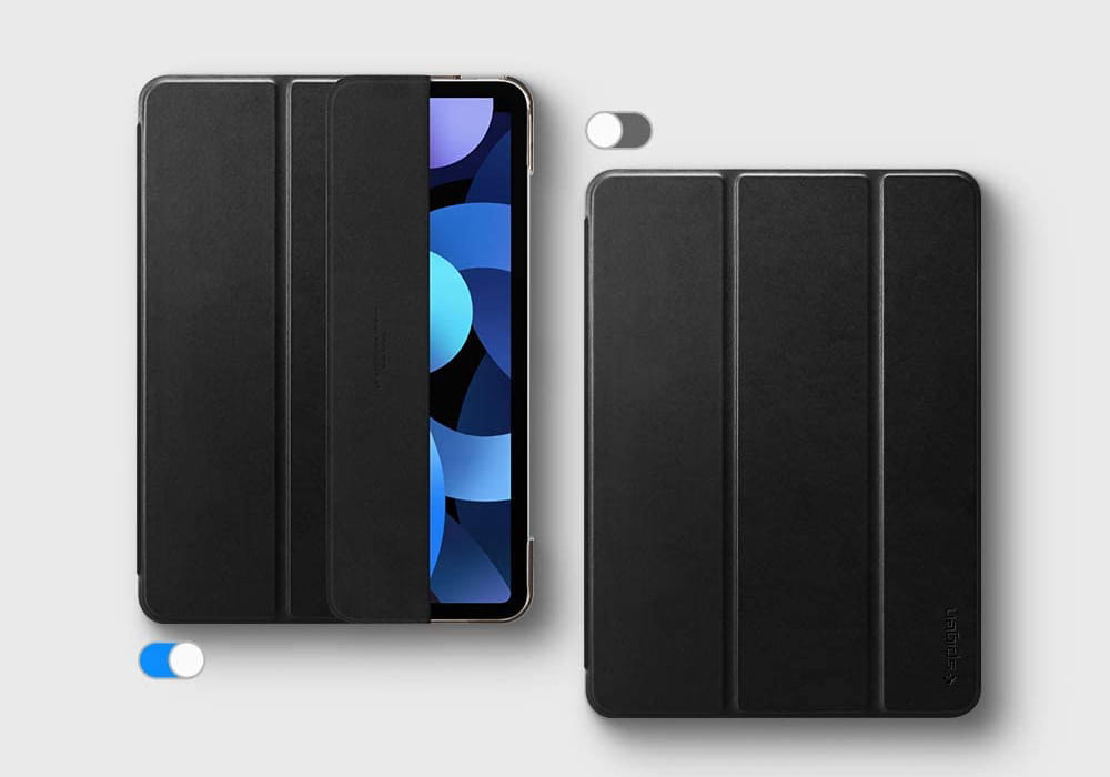 Schutzhülle für iPad Air 11" / 10.9" 2020-2026, Spigen Smart Fold, Schwarz