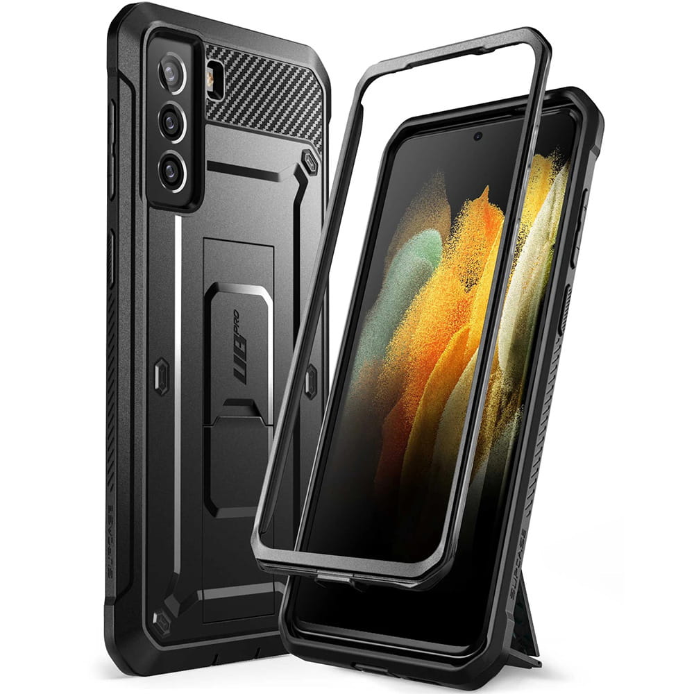 Schutzhülle Supcase UB Pro noSP für Galaxy S21 5G schwarz