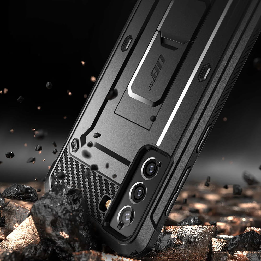 Schutzhülle Supcase UB Pro noSP für Galaxy S21 5G schwarz