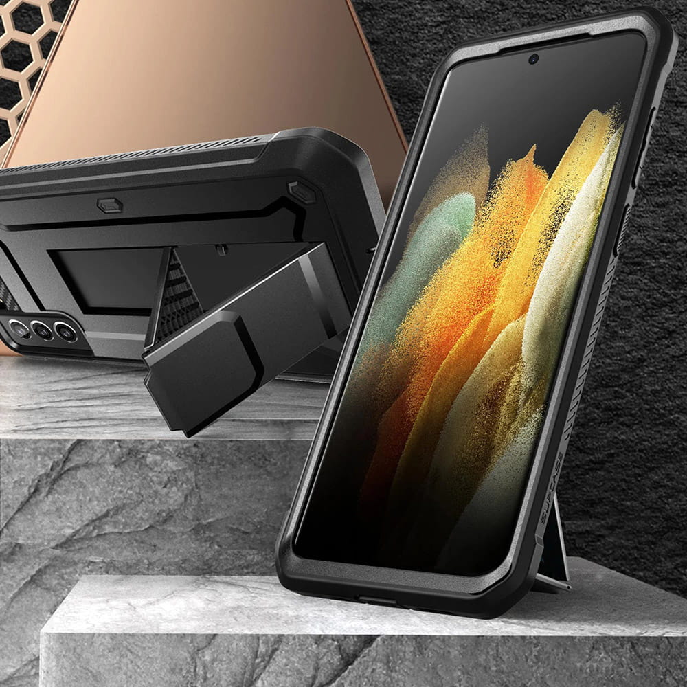 Schutzhülle Supcase UB Pro noSP für Galaxy S21 5G schwarz