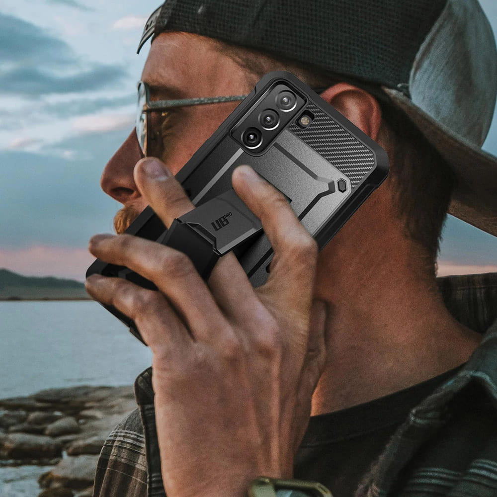 Schutzhülle Supcase UB Pro noSP für Galaxy S21 5G schwarz