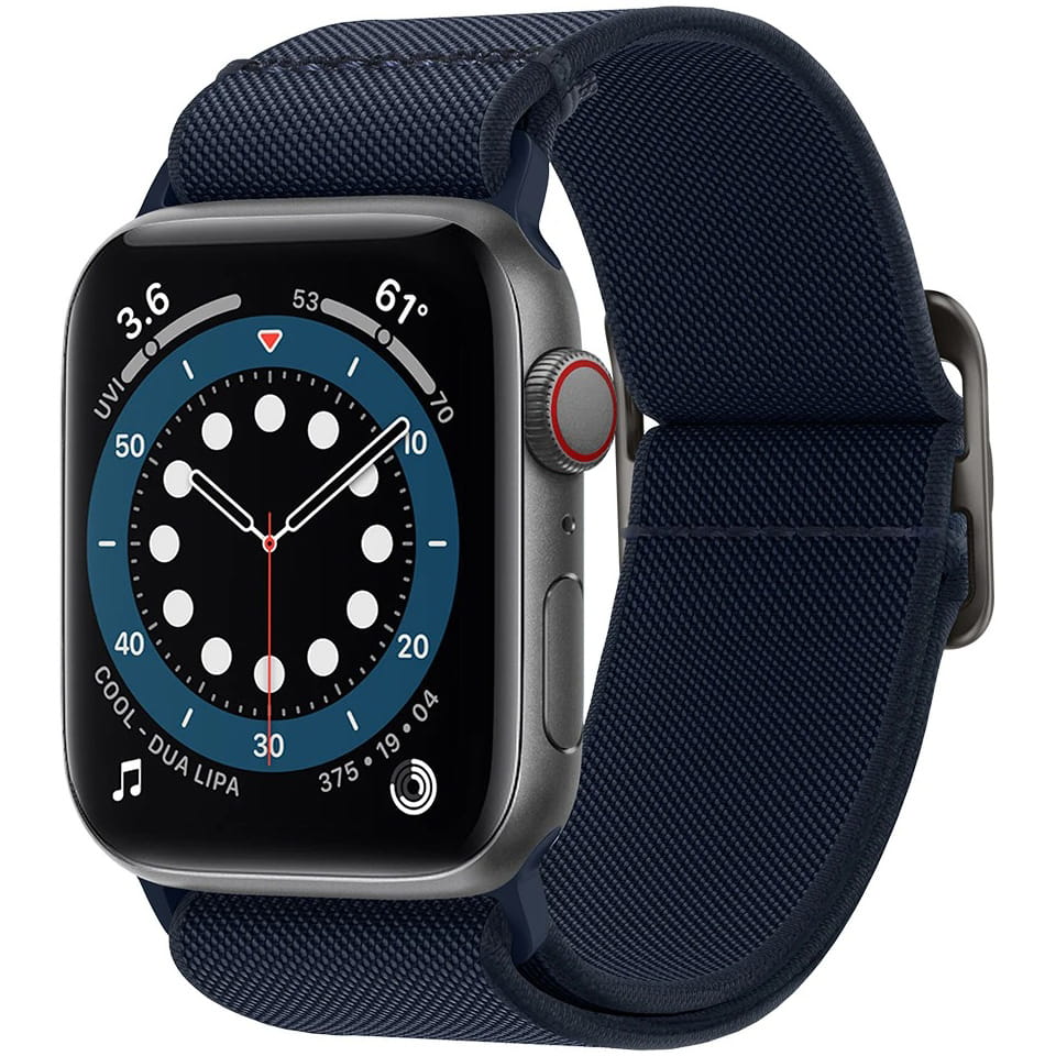 Armband Spigen Lite Fit für Apple Watch 49/46/45/44 mm, Dunkelblau
