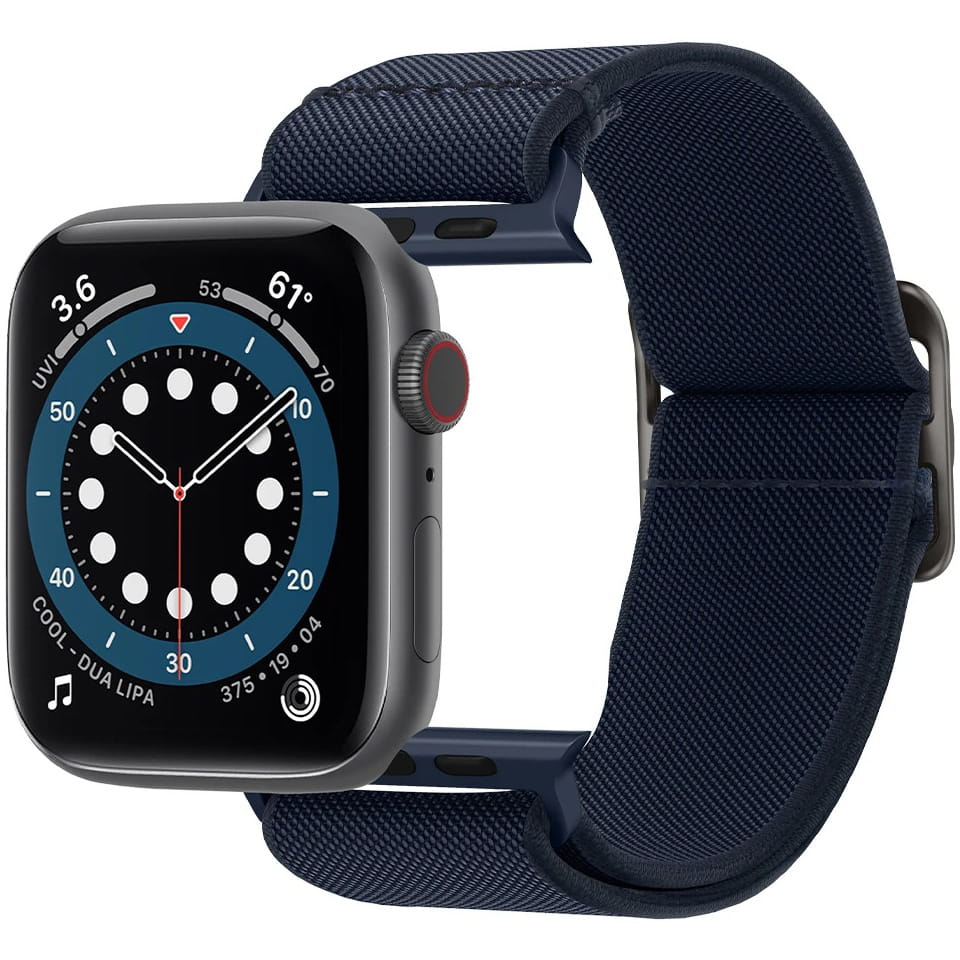 Armband Spigen Lite Fit für Apple Watch 49/46/45/44 mm, Dunkelblau