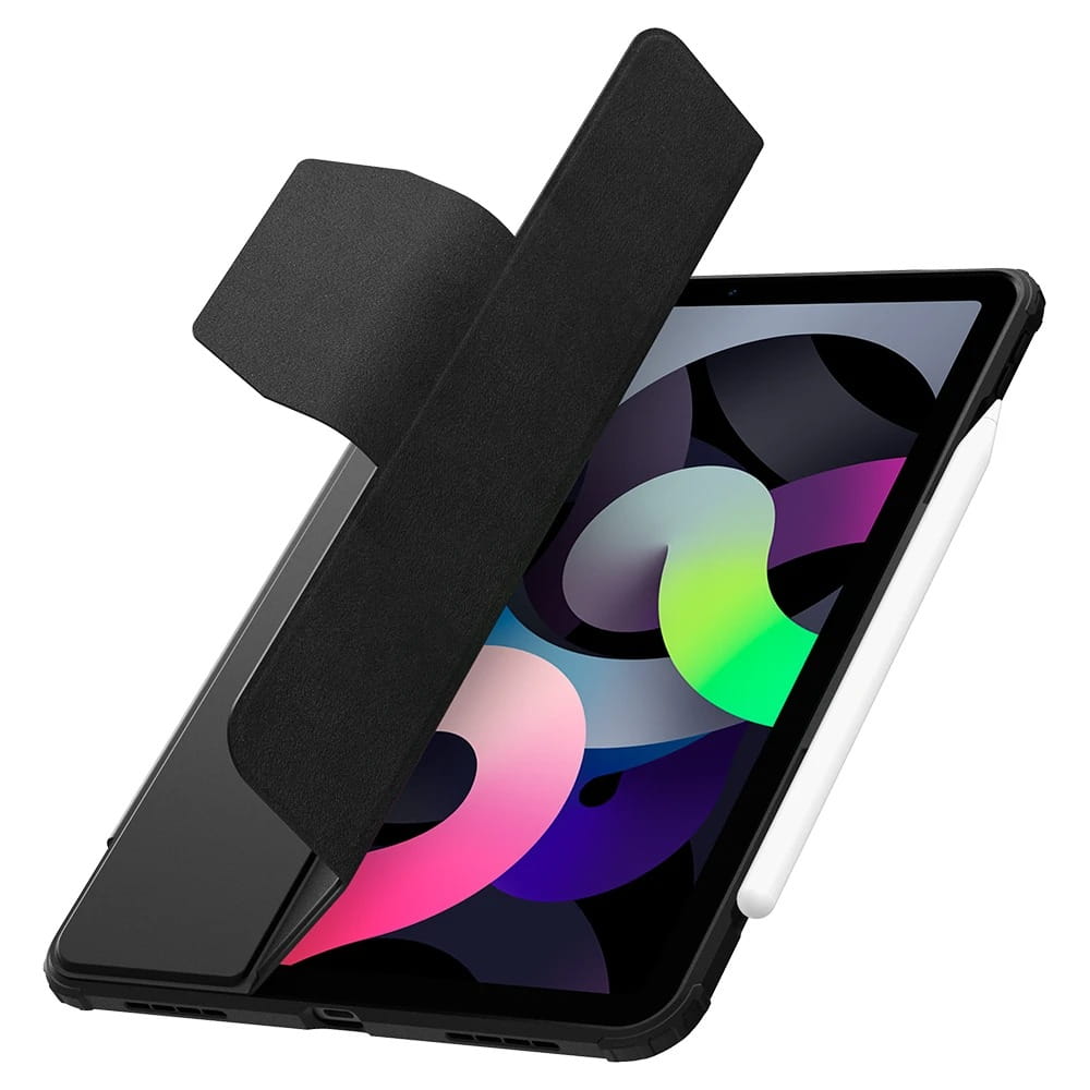 Schutzhülle für iPad Air 11" / 10.9" 2020-2026, Spigen Ultra Hybrid Pro, Schwarz