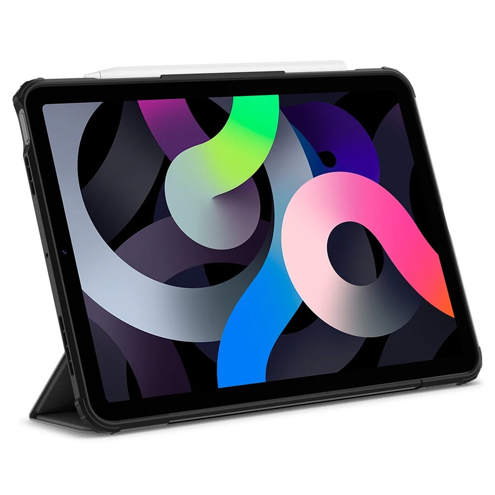 Schutzhülle für iPad Air 11" / 10.9" 2020-2026, Spigen Ultra Hybrid Pro, Schwarz