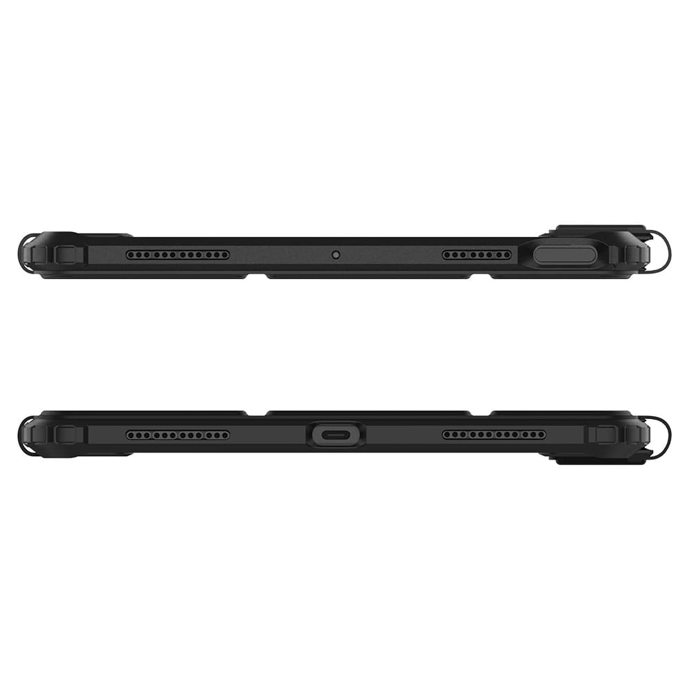 Schutzhülle für iPad Air 11" / 10.9" 2020-2026, Spigen Ultra Hybrid Pro, Schwarz