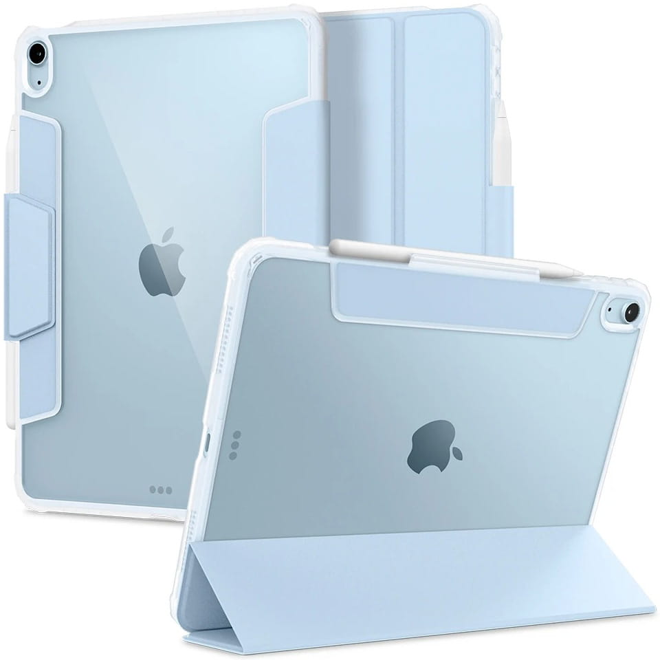 Schutzhülle für iPad Air 11" / 10.9" 2020-2026, Spigen Ultra Hybrid Pro, Blau