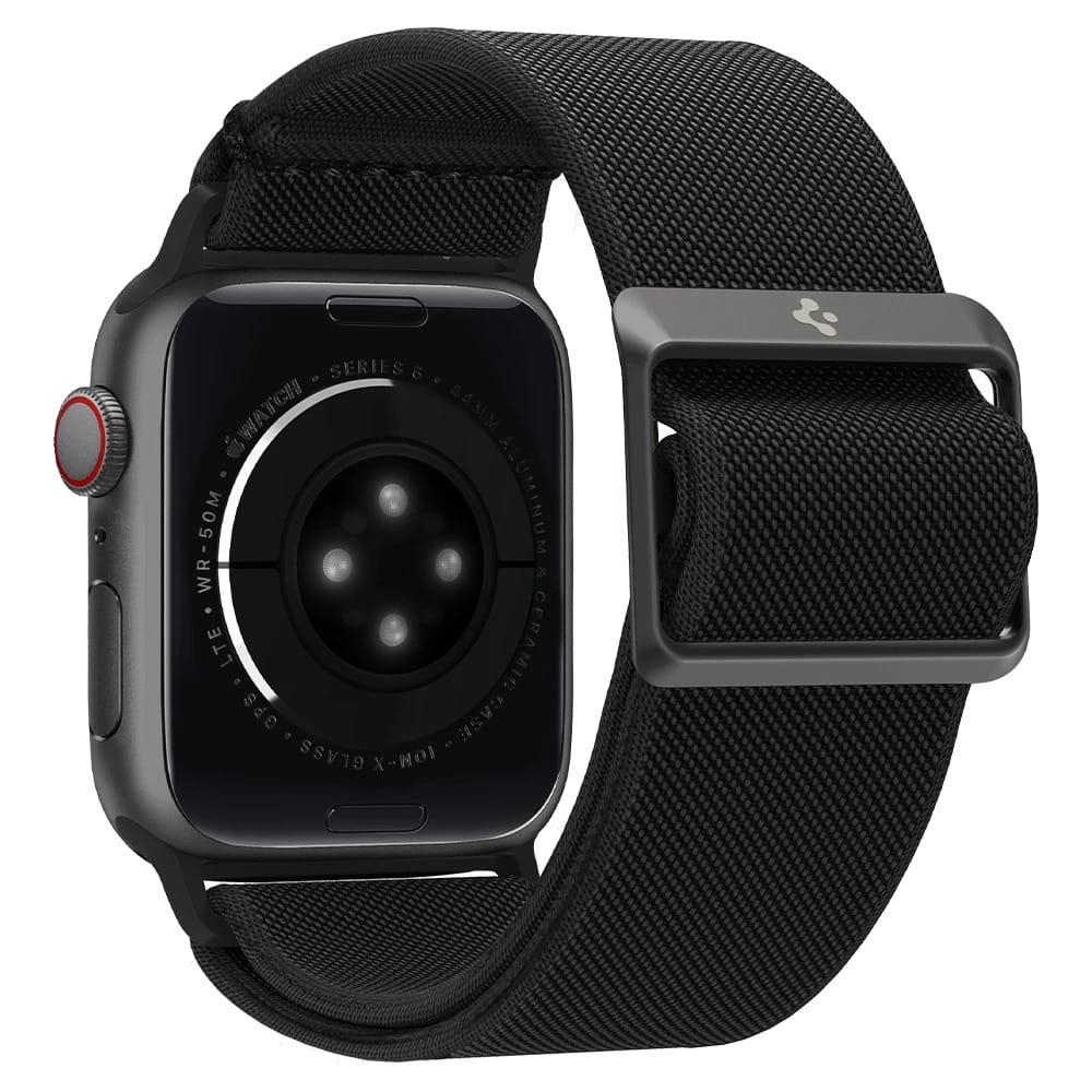 Armband Spigen Lite Fit für Apple Watch 49/46/45/44 mm, Schwarz