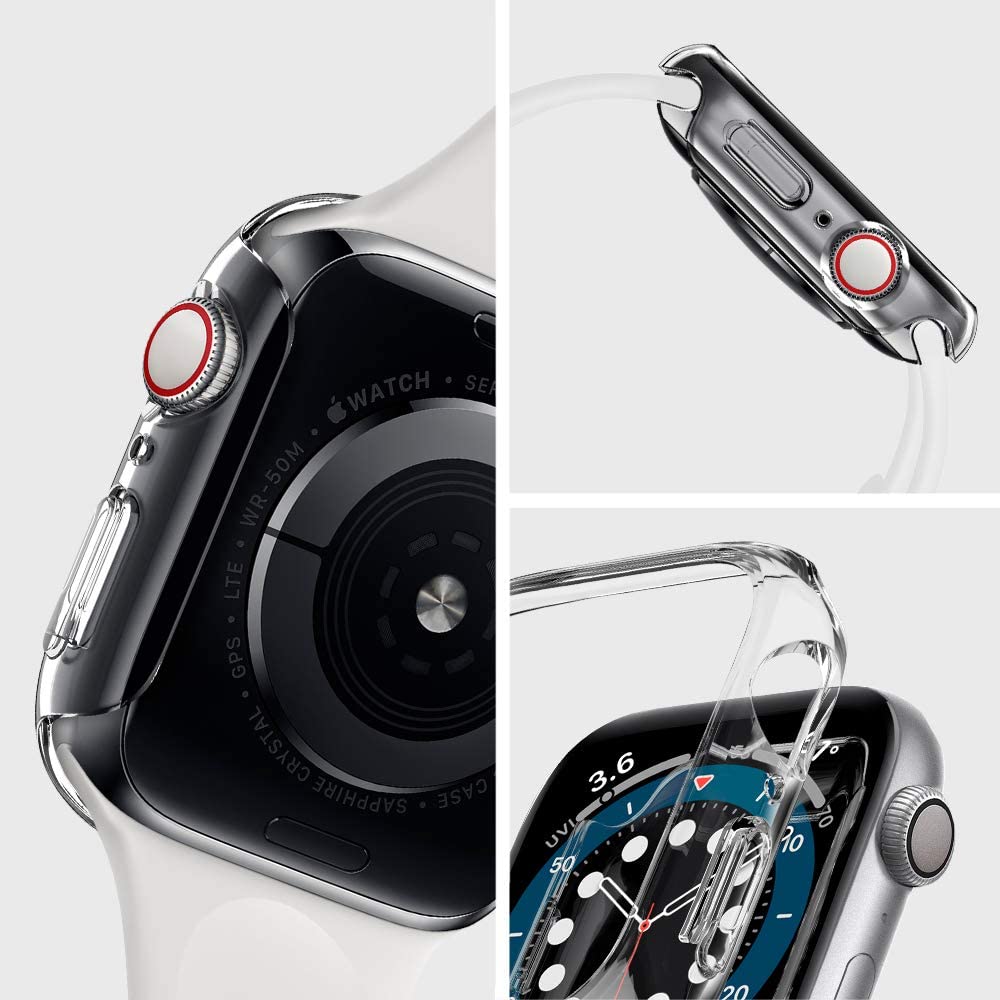 Schutzhülle Spigen Thin Fit für Apple Watch SE / SE 2022 / 6 / 5 / 4 - 40mm, Transparent