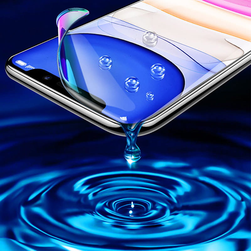 Hydrogel Folie für den Bildschirm Bizon Film Hydrogel Front Duo für iPhone 11 / XR, 2 Stück