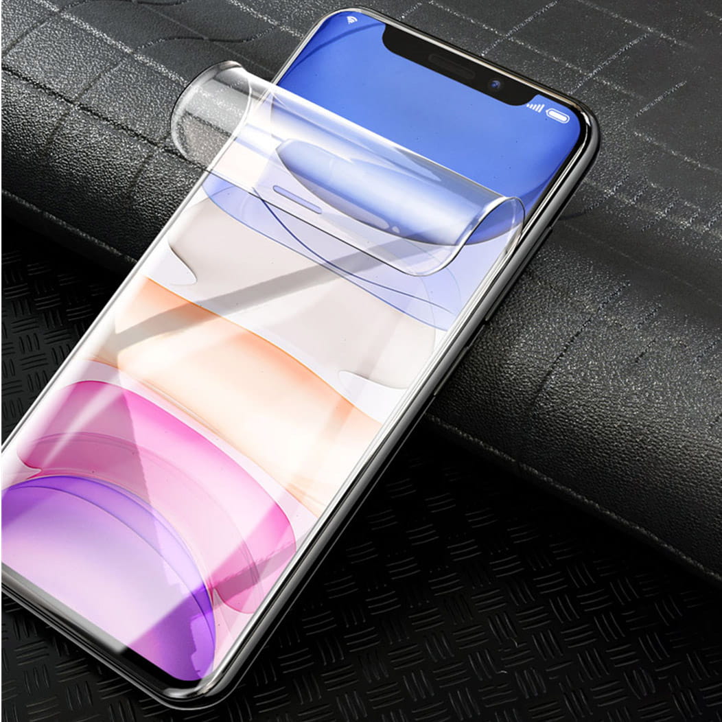Hydrogel Folie für den Bildschirm Bizon Film Hydrogel Front Duo für iPhone 11 / XR, 2 Stück
