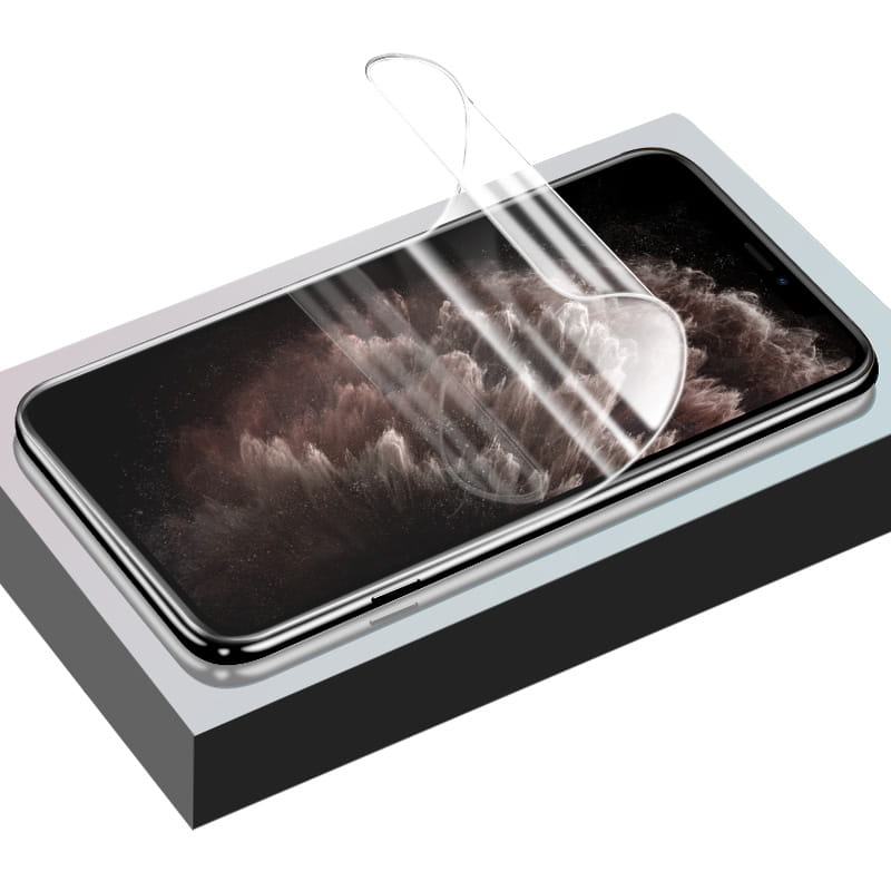 Hydrogel Folie für den Bildschirm Bizon Film Hydrogel Front Duo für iPhone 11 / XR, 2 Stück
