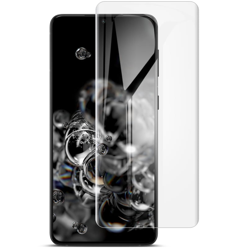 Hydrogel Folie für den Bildschirm Bizon Film Hydrogel Front Duo für Galaxy S21, 2 Stück