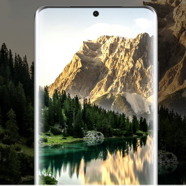 Hydrogel Folie für den Bildschirm Bizon Film Hydrogel Front Duo für Galaxy S21, 2 Stück