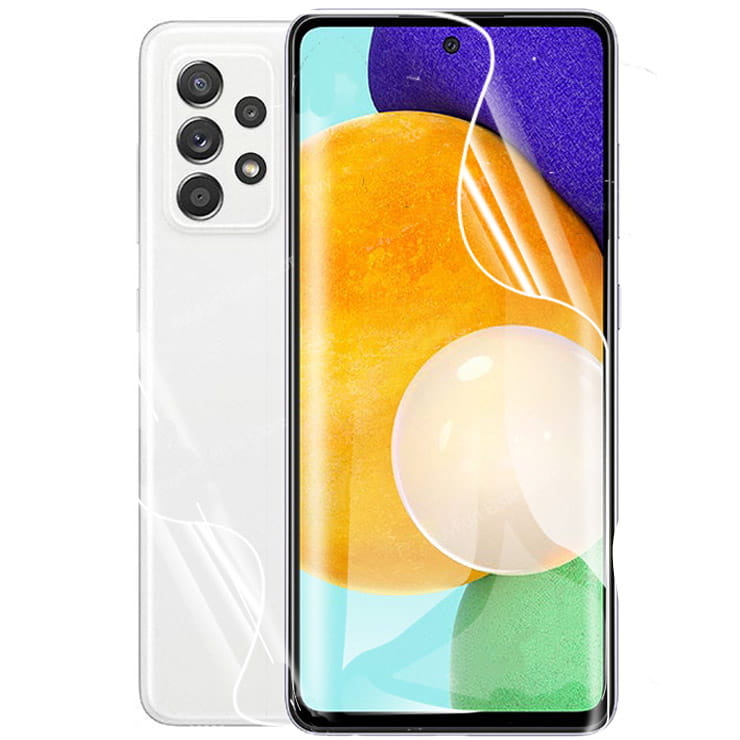 Hydrogel Folie für den Bildschirm Bizon Film Hydrogel Front Duo für Galaxy A52s 5G, A52 4G/5G, 2 Stück