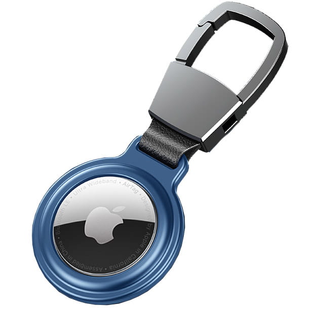 Schutzhülle MSVII für AirTag, Dunkelblau Magnetic Apple Case