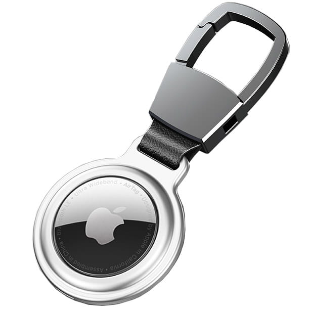 Schutzhülle MSVII Magnetic Case für Apple AirTag, Silbern