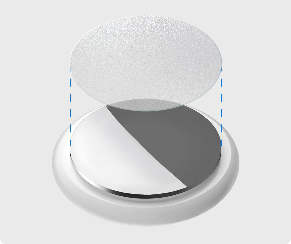 Folie Spigen AirSkin Shield 4-Pack für AirTag, Matt Transparent