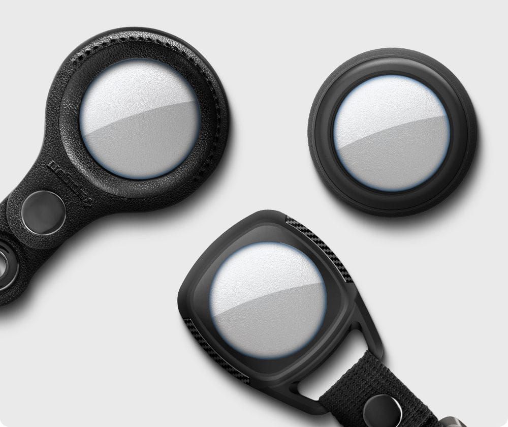 Folie Spigen AirSkin Shield 4-Pack für AirTag, Matt Transparent
