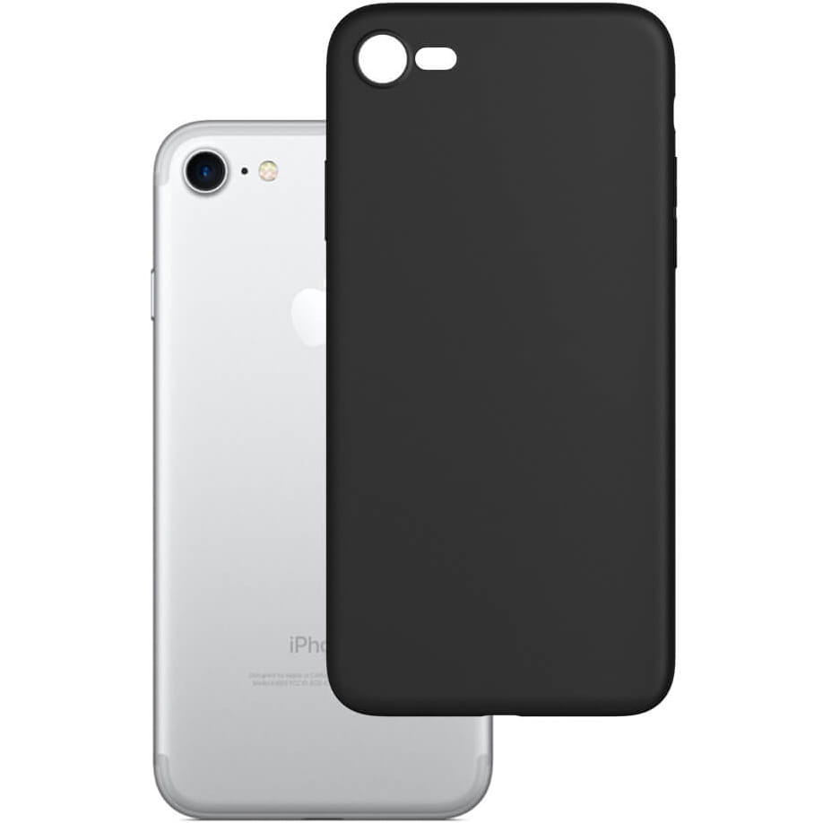 Schutzhülle 3mk Matt Case iPhone 8 / 7 schwarz