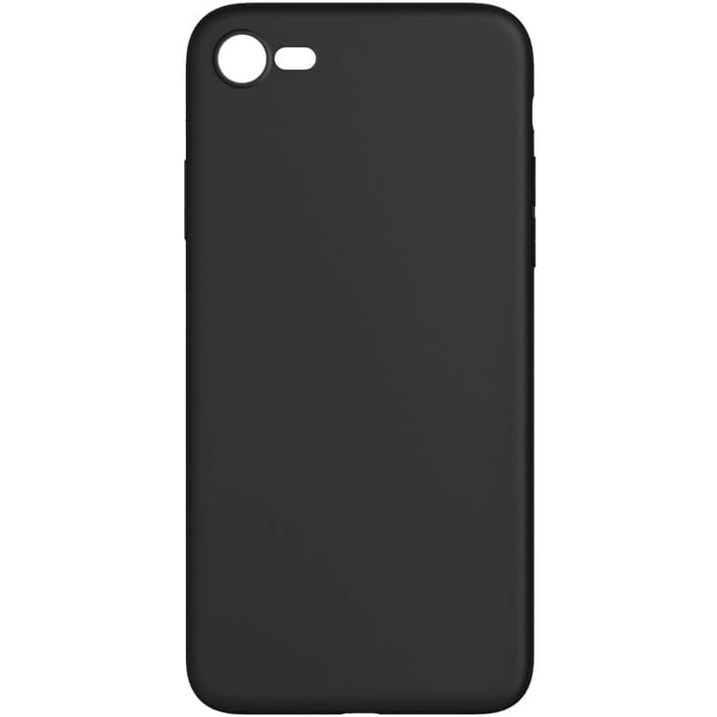 Schutzhülle 3mk Matt Case für iPhone SE 2022/2020, 8/7, Schwarz