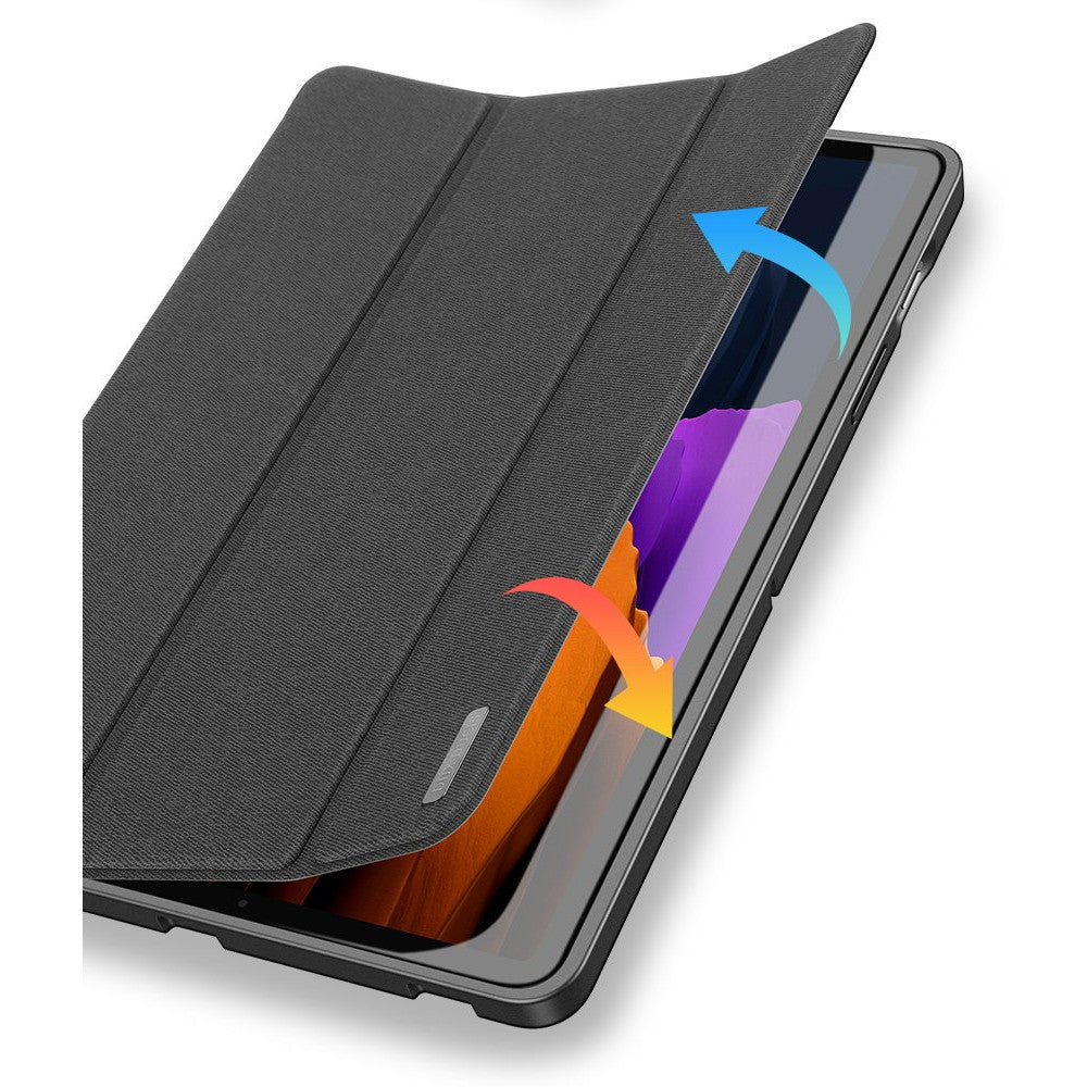 Schutzhülle Dux Ducis Domo für Galaxy Tab S7 / S8, Schwarz