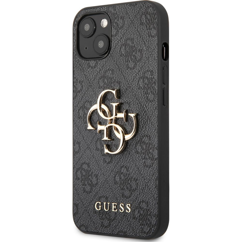 Schutzhülle Guess 4G Big Metal Logo für iPhone 13, Grau