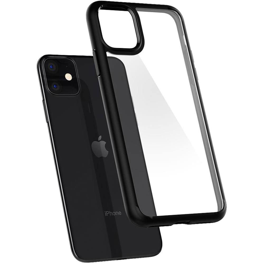 Schutzhülle Spigen Ultra Hybrid für iPhone 11 schwarz