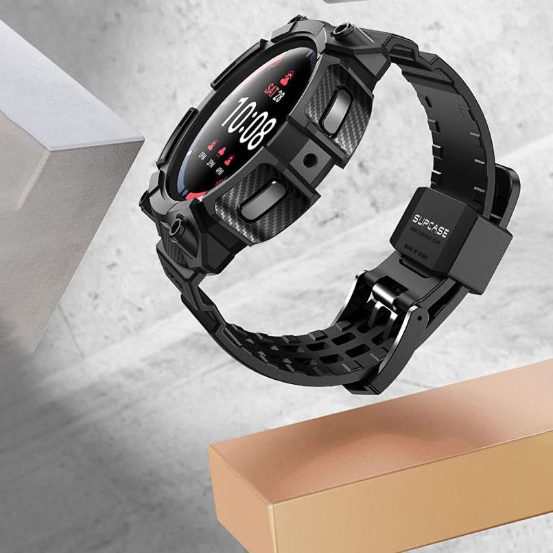 Schutzhülle Supcase UB Pro für Galaxy Watch 5 Pro 45mm, Schwarz