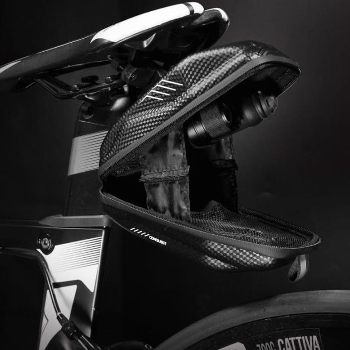 Fahrrad Satteltasche WildMan HardPouch "XS" schwarz