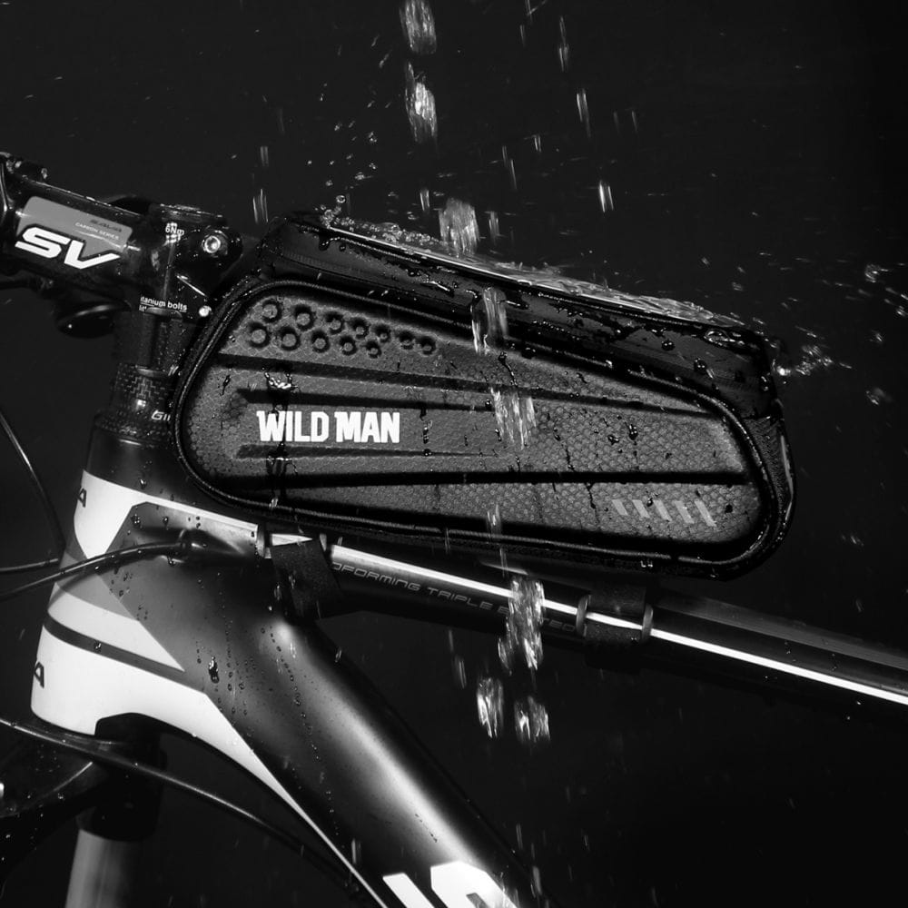Fahrradgepäcktasche WildMan HardPouch "L" schwarz