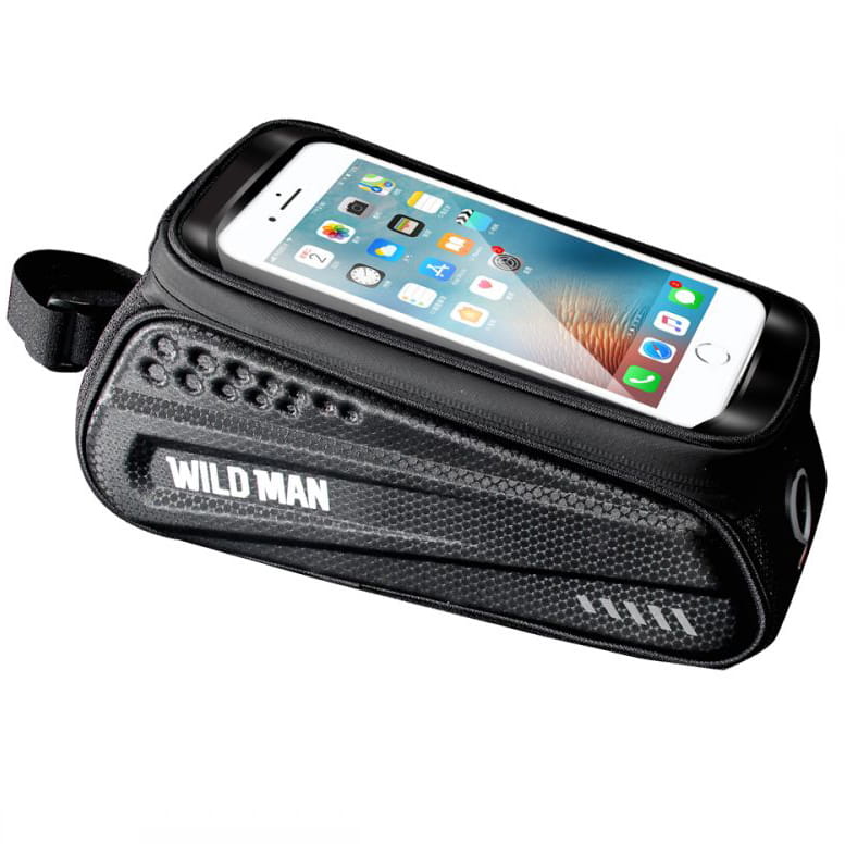 Fahrradgepäcktasche WildMan HardPouch "L" schwarz