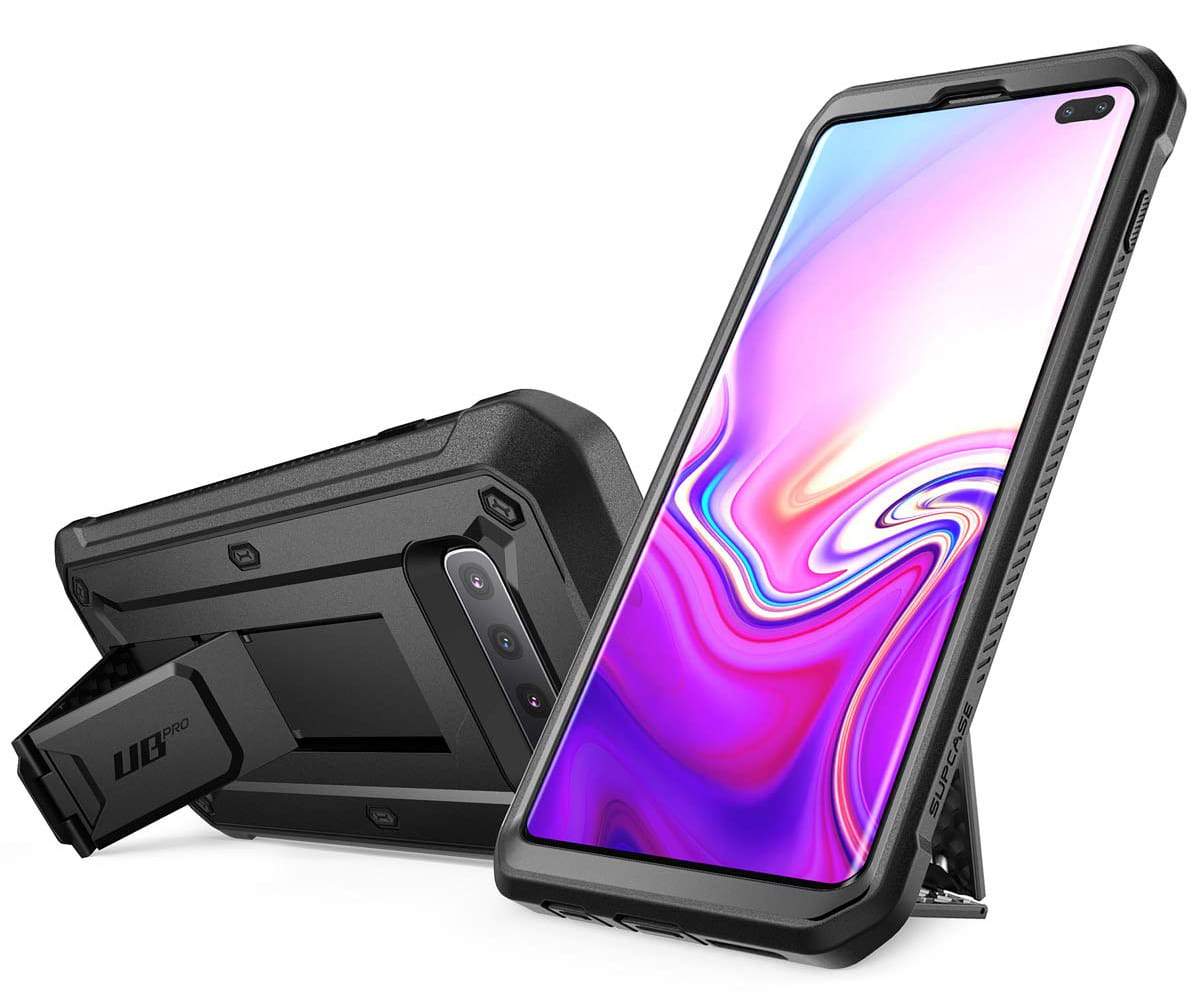 Schutzhülle Supcase UB Pro noSP Galaxy S10 Plus schwarz - Guerteltier