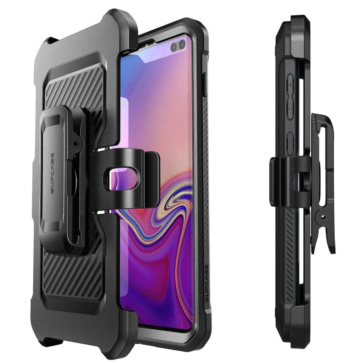 Schutzhülle Supcase UB Pro noSP Galaxy S10 Plus schwarz - Guerteltier