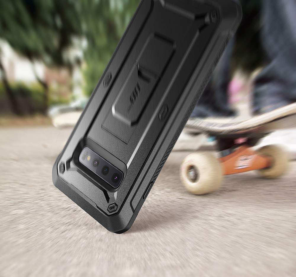 Schutzhülle Supcase UB Pro noSP Galaxy S10 Plus schwarz - Guerteltier