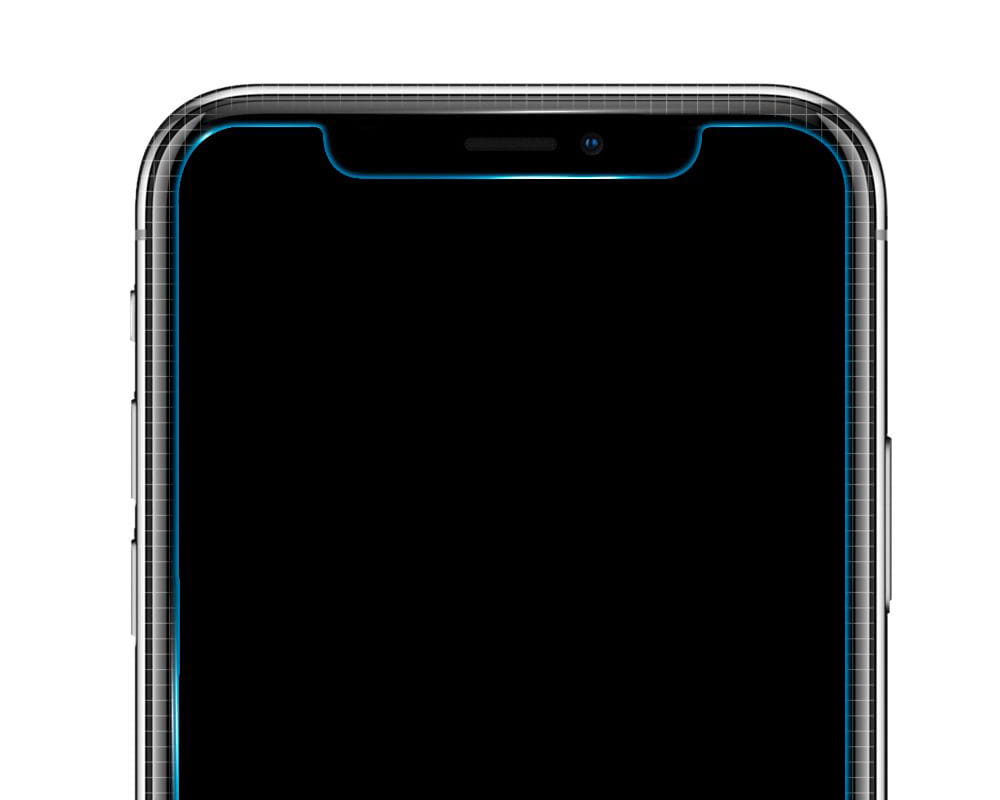 Glas für die Schutzhülle Spigen Glas.tR Slim AM 2-Pack iPhone 11 / Xr transparent