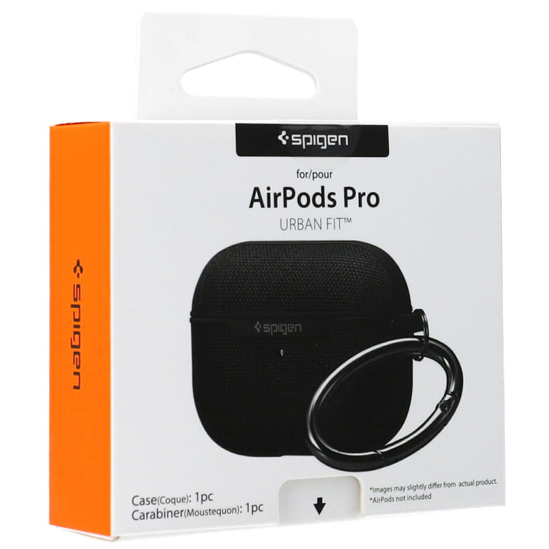Schutzhülle Spigen Urban Fit für AirPods Pro schwarz