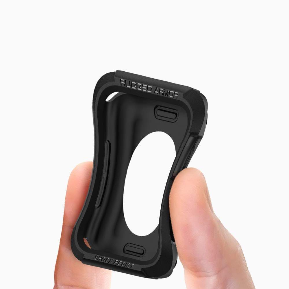 Schutzhülle Spigen Rugged Armor Apple Watch 40mm SE/6/5/4 schwarz - Guerteltier