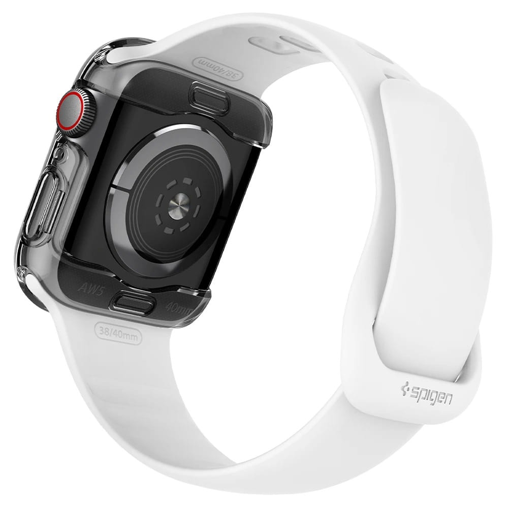 Schutzhülle mit Displayschutz Spigen Ultra Hybrid 360 für Apple Watch 40mm SE/SE 2022/6/5/4 transparent