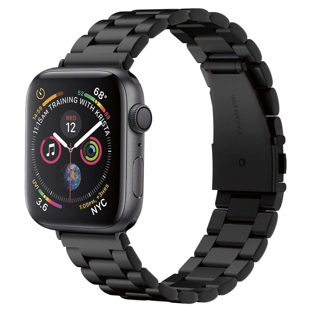 Armband Spigen Modern Fit Apple Watch 44mm SE/6/5/4 42mm 3/2/1 schwarz