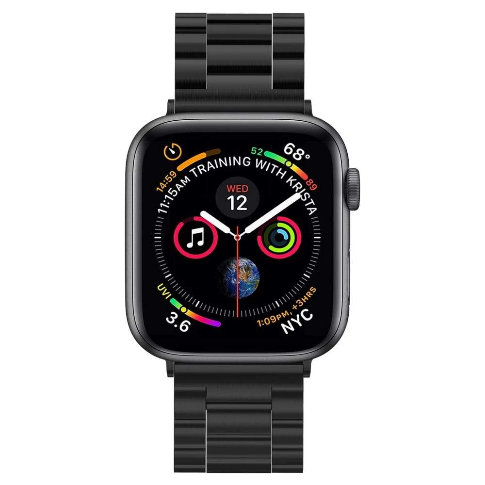 Armband Spigen Modern Fit Apple Watch 44mm SE/6/5/4 42mm 3/2/1 schwarz - Guerteltier
