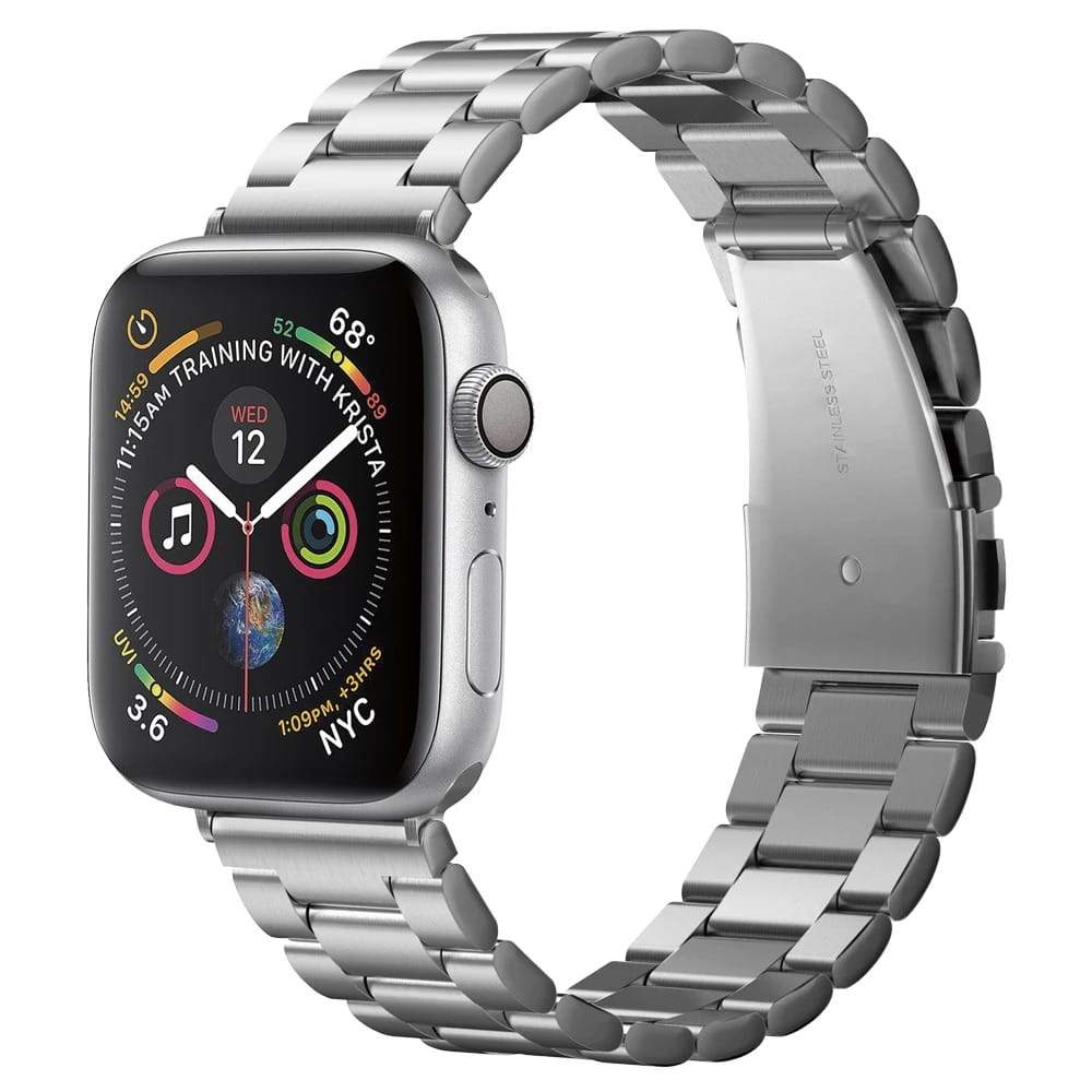 Armband Spigen Modern Fit Apple Watch 44 SE/6/5/4 / 42mm 3/2/1 silbern