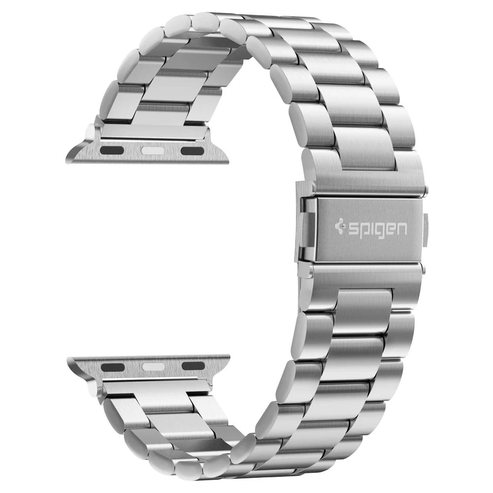 Armband Spigen Modern Fit Apple Watch 44 SE/6/5/4 / 42mm 3/2/1 silbern - Guerteltier