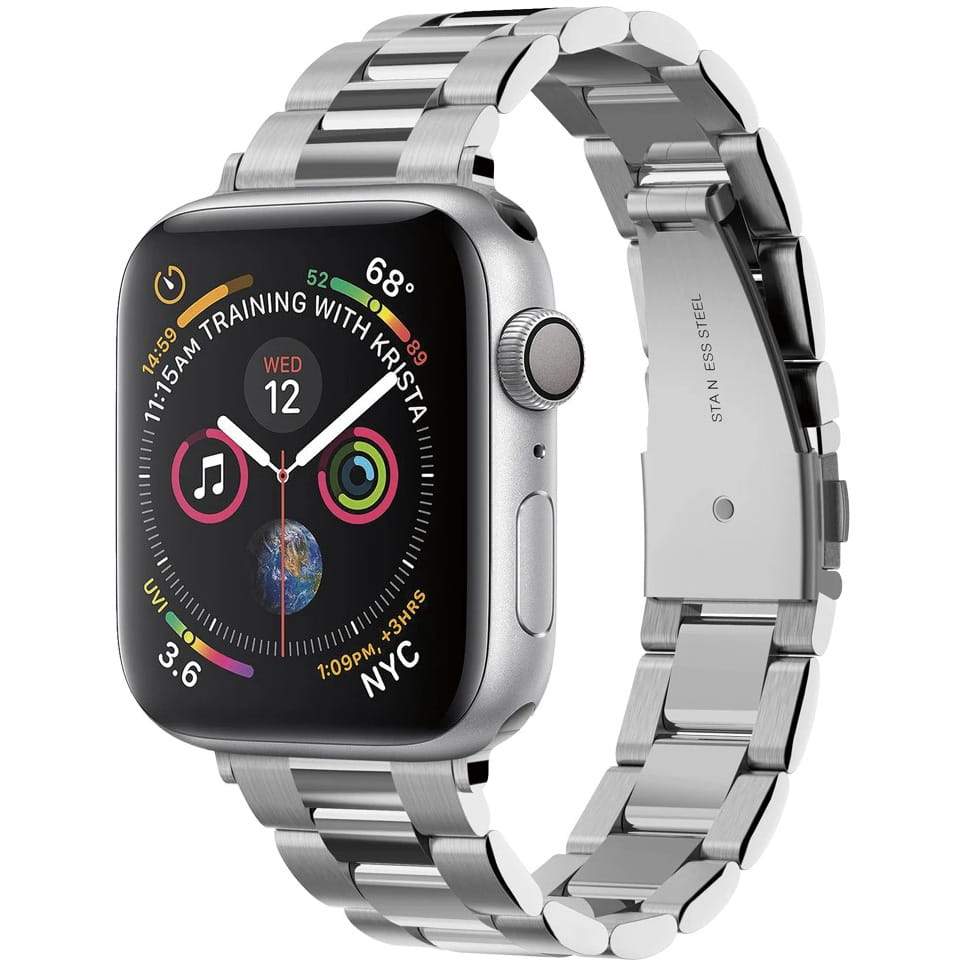 Armband Spigen Modern Fit Apple Watch 40 SE/6/5/4 / 38mm 3/2/1 srebrny silbern