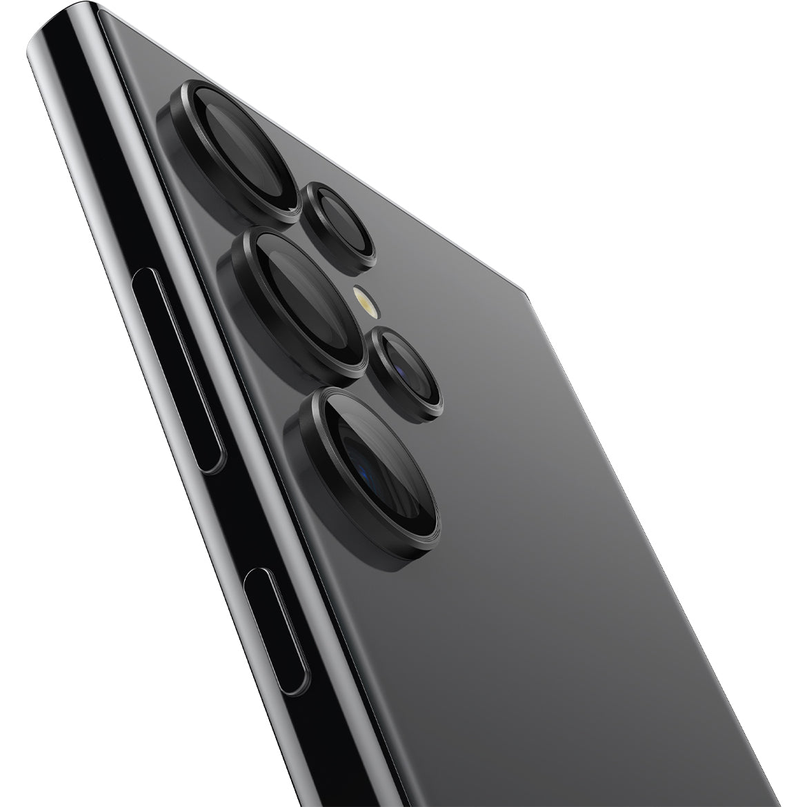 Glas für die Kamera für Galaxy S24 Ultra, Spigen Glas.tR Ez Fit Optik Pro 2-Pack, Schwarz