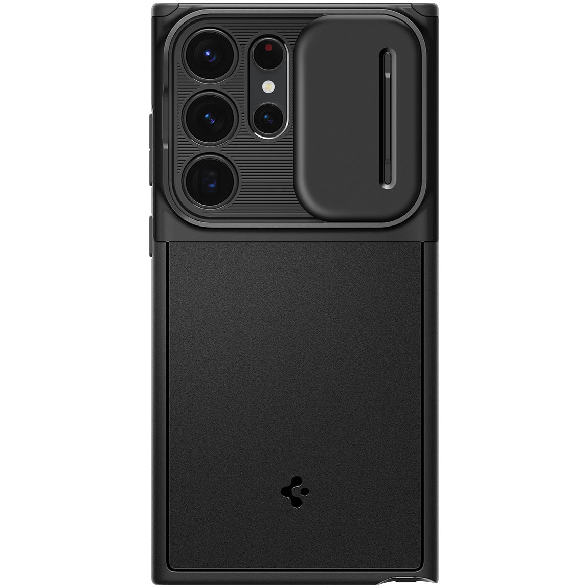 Schutzhülle Spigen Optik Armor für Galaxy S23 Ultra, Schwarz